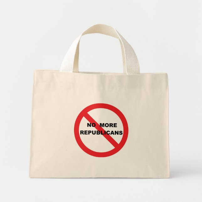 NO KINGS MINI TOTE BAG (Front)