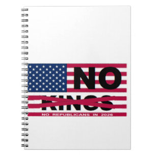 NO KINGS NOTEBOOK