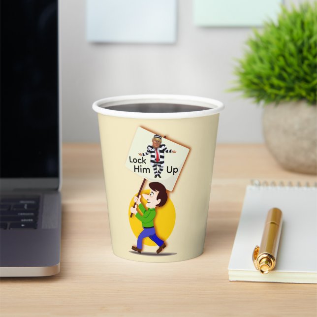 No Kings Paper Cup (Insitu)