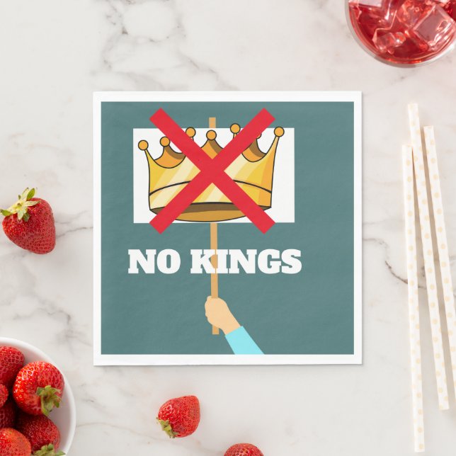 No Kings Paper Napkin (Insitu)