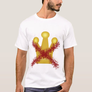 No kings political statement T-shirt