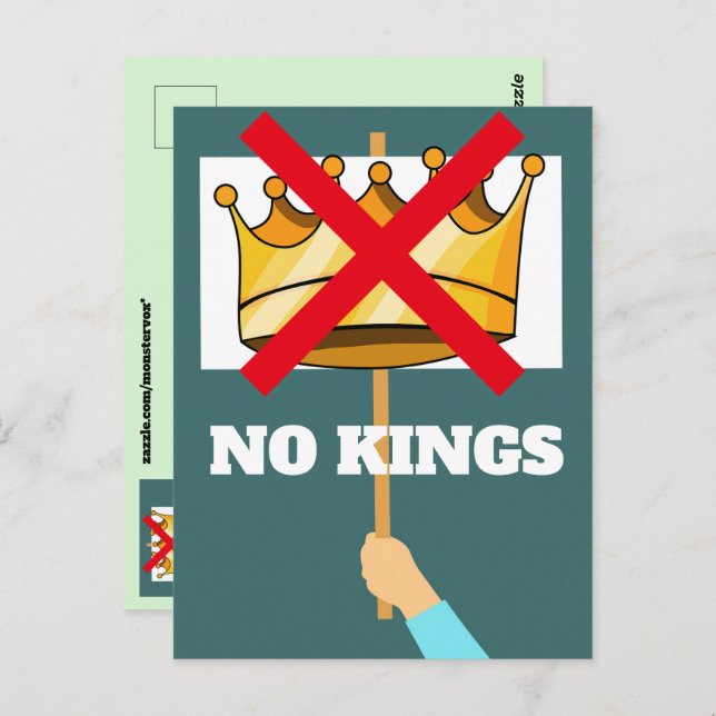 No Kings Postcard (Front/Back)
