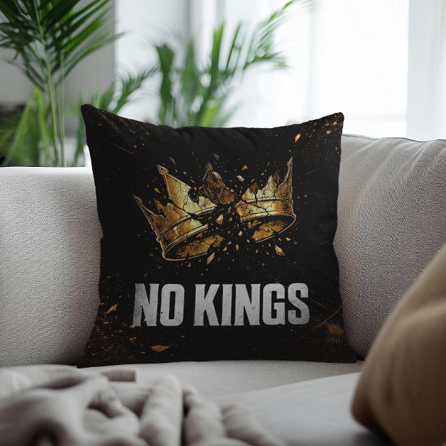 No Kings Protest Cushion (Creator Uploaded)