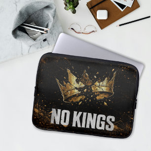 No Kings Protest Laptop Sleeve