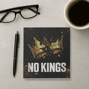No Kings Protest Notepad