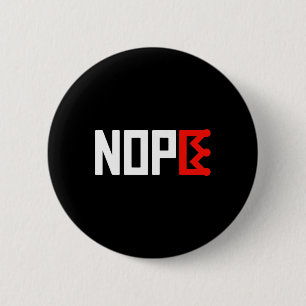 No Kings Protest Sign Horizontal 6 Cm Round Badge