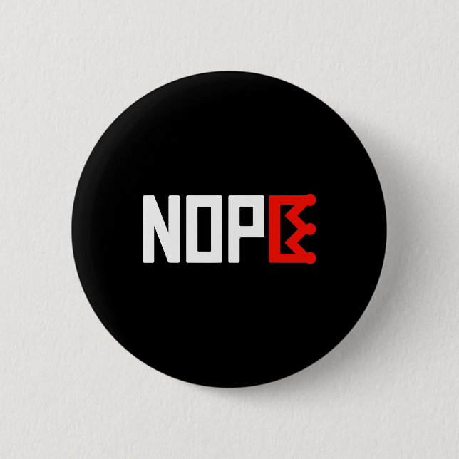 No Kings Protest Sign Horizontal  6 Cm Round Badge (Front)