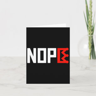 No Kings Protest Sign Horizontal Card