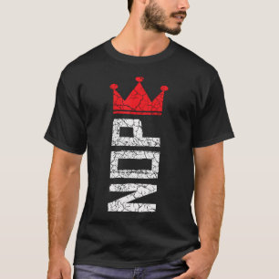 No Kings Protest Sign Vertical Funny Sign Nope Ori T-Shirt
