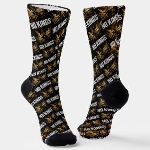 No Kings Protest Socks