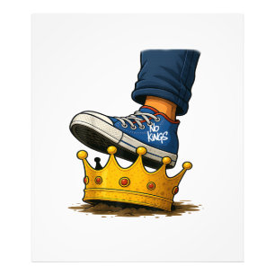 No Kings Shoe On Crown Photo Print