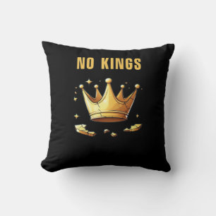 No Kings. Simple Yet Impactful Visual Of A Destroy Cushion