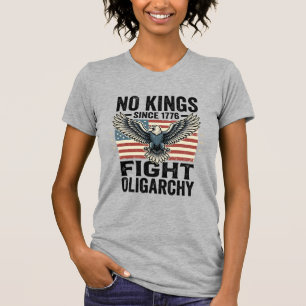No Kings Since 1776 Patriotic Eagle Vintage Shirt 