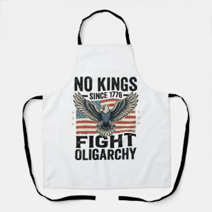 No Kings Since 1776 Patriotic Eagle Vintage Shirt  Apron