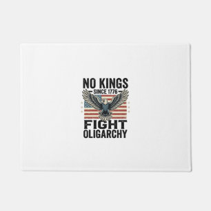 No Kings Since 1776 Patriotic Eagle Vintage Shirt  Doormat