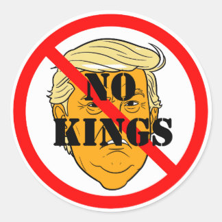 No Kings sticker
