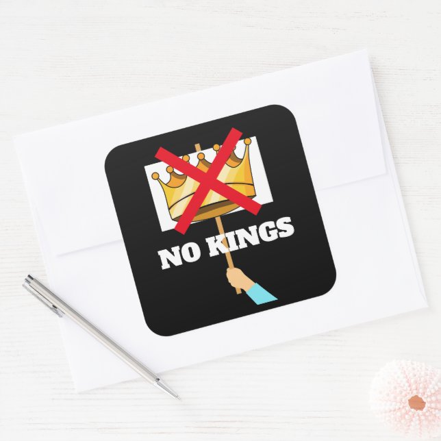 No Kings Sticker (Envelope)