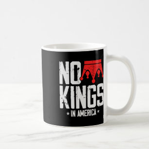 No Kings Vintage Patriotic Freedom Liberty Usa Lib Coffee Mug
