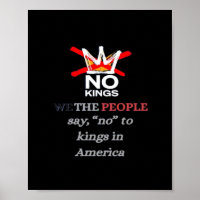 No Kings We the People Freedom Classic Style
