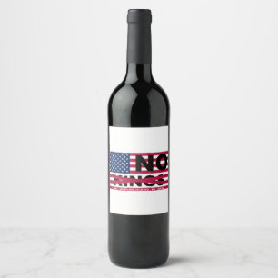 NO KINGS WINE LABEL