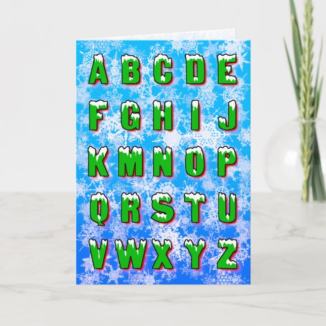 NO-L HOLIDAY CARD (Front)