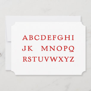 No L "Joke" Alphabet