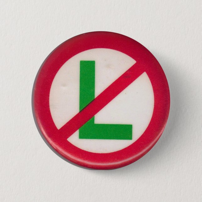 No L (Noel) Button (Front)