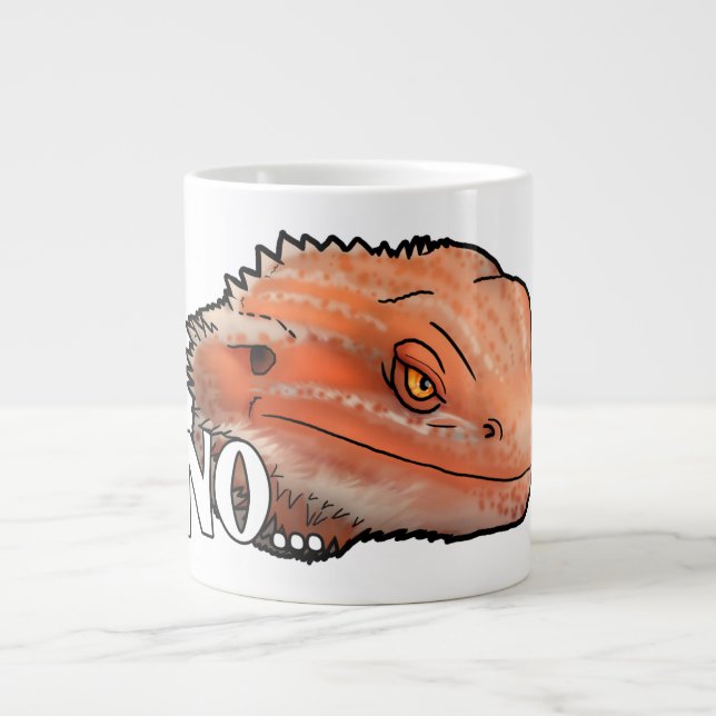 No Large Coffee Mug (Front)