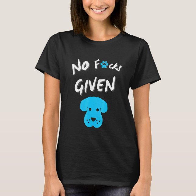No Licks Given From My Lovely Pet Dog T-Shirt (Front)
