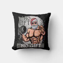 No Lift No Gift Santa Claus Gym