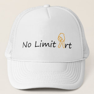NO LIMIT ART & sign PEACE - FREEDOM - LIBERTY Trucker Hat