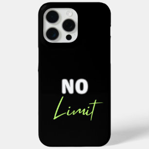 No Limit iPhone 15 Pro Max Case