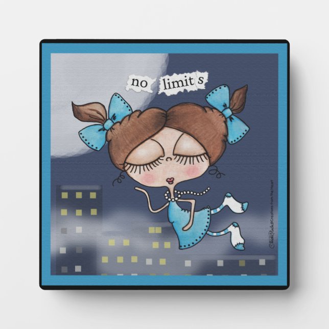 No Limits-City Girl Plaque (Front)