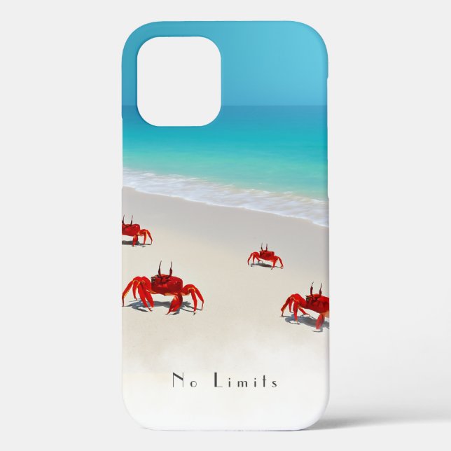 No Limits — iPhone 12 Tough Case 4 Crabs (Back)
