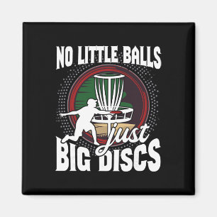 No Little - Funny Disc Golf Player Flying Disc Gol Magnet