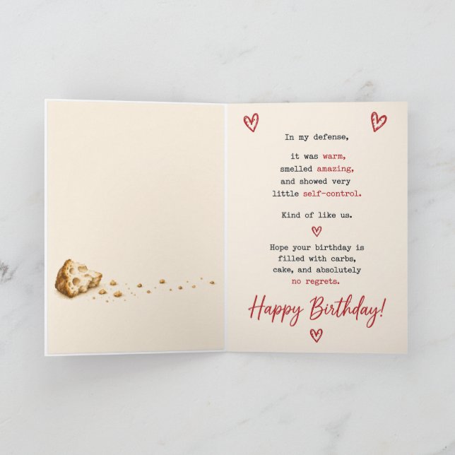 No Loaf Survived This Card (Inside)