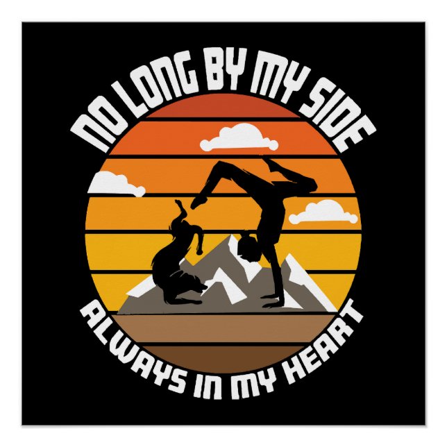no long by my side always in my heart poster (Front)