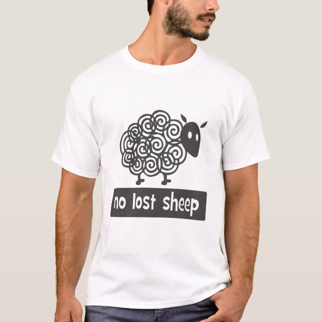No Lost Sheep T-Shirt (Front)