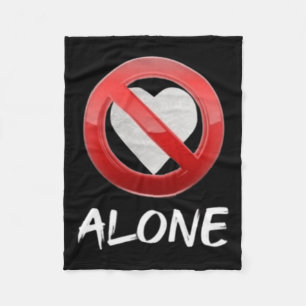 No Love Fleece Blanket