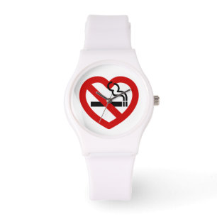 No Love For Smoking Sign Watch