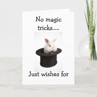 NO MAGIC TRICKS=JUST COOL16th BIRTHDAY WISHES Card