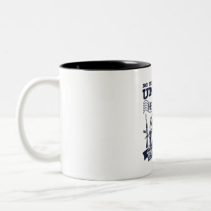 No Man Is A Man Until He Has Been A Soldier Two-Tone Coffee Mug