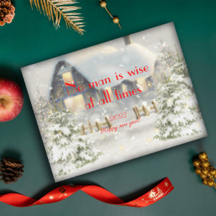 No man is wise at all times new year poster