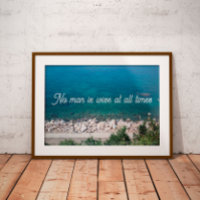 No man is wise at all times proverb poster