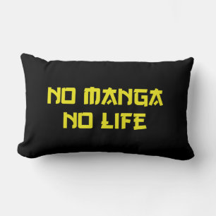 NO MANGA NO LIFE LUMBAR CUSHION