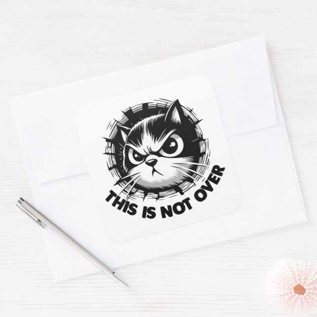 No más de 2 square sticker (Envelope)