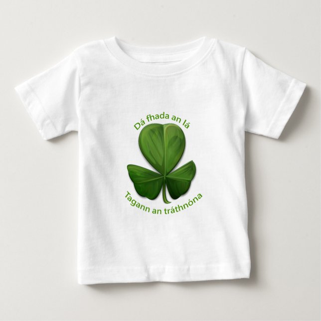 No matter how long the day, the evening comes. baby T-Shirt (Front)