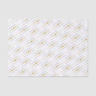 No Matter The Phase Moon Tissue Paper