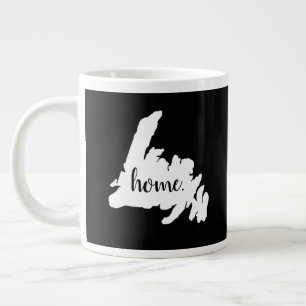 No matter where I roam Newfoundland is always home Large Coffee Mug