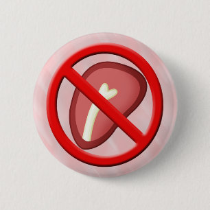 No Meat Button 01